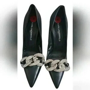 Karl Lagerfeld Paris Calise Pointed  Toe Pump